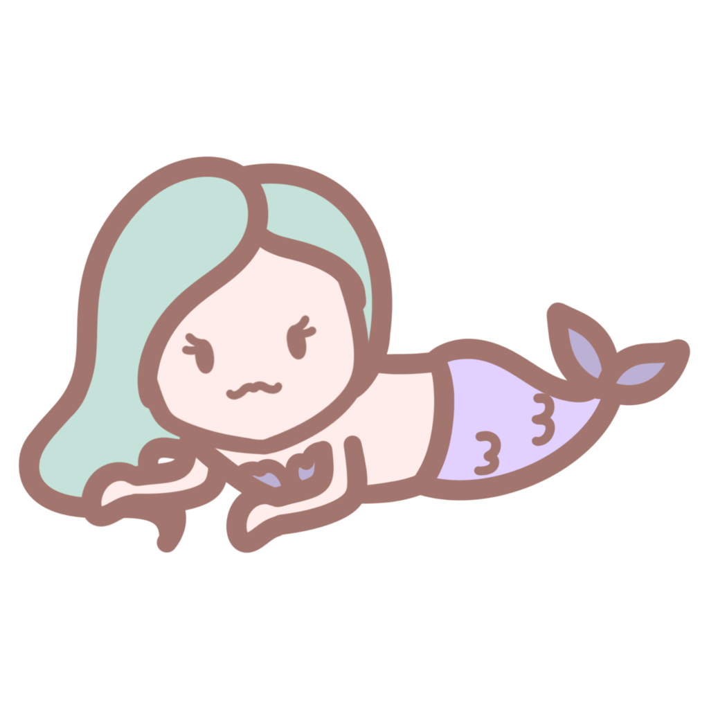 Cute Kawaii Mermaid